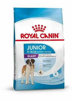 Сухие корма Royal Canin Корм сухой для щенков очень крупных пород в возрасте от 8 до 18/24 месяцев Royal Canin Giant Junior, 15 кг (вид 1) Сухие корма Royal Canin Корм сухой для щенков очень крупных пород в возрасте от 8 до 18/24 месяцев Royal Canin Giant Junior, 15 кг (фото, вид 1)