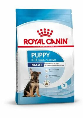 Сухие корма Royal Canin Корм сухой для щенков крупных пород в возрасте до 15 месяцев Royal Canin Maxi Puppy, 3 кг (вид 1) Сухие корма Royal Canin Корм сухой для щенков крупных пород в возрасте до 15 месяцев Royal Canin Maxi Puppy, 3 кг (фото, вид 1)