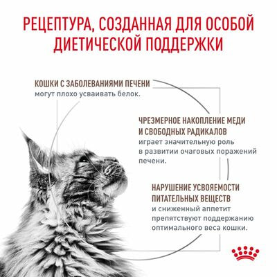 Сухие корма Royal Canin Royal Canin Hepatic HF 26 Feline Корм сухой диетический для кошек для поддержания функции печени, 2 шт по 500 г (вид 3) Сухие корма Royal Canin Royal Canin Hepatic HF 26 Feline Корм сухой диетический для кошек для поддержания функции печени, 2 шт по 500 г (фото, вид 3)