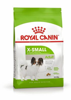 Сухие корма Royal Canin Royal Canin X-Small Adult Корм сухой для взрослых собак очень мелких размеров от 2 месяцев, 2 шт по 500 г (вид 1) Сухие корма Royal Canin Royal Canin X-Small Adult Корм сухой для взрослых собак очень мелких размеров от 2 месяцев, 2 шт по 500 г (фото, вид 1)