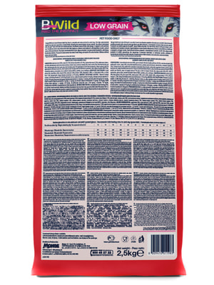 Повседневные корма Monge Сухой корм Monge Dog BWild LOW GRAIN для взрослых собак, низкозерновой, из мяса оленя 2,5 кг (вид 12) Повседневные корма Monge Сухой корм Monge Dog BWild LOW GRAIN для взрослых собак, низкозерновой, из мяса оленя 2,5 кг (фото, вид 12)