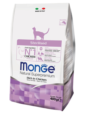   Monge   Monge Cat Daily Line Sterilised   ,   400  (,  10)