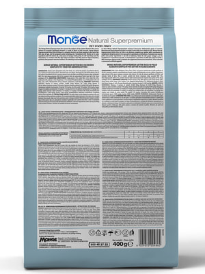 Повседневные корма Monge Сухой корм Monge Cat Speciality Line Monoprotein для котят и беременных кошек, из форели 400 г (вид 13) Повседневные корма Monge Сухой корм Monge Cat Speciality Line Monoprotein для котят и беременных кошек, из форели 400 г (фото, вид 13)