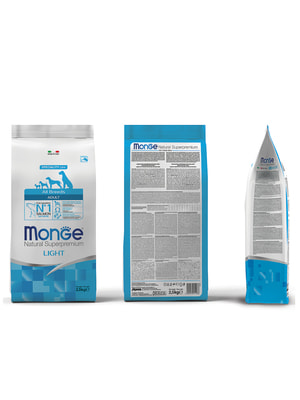 Повседневные корма Monge Cухой корм Monge Dog Speciality Line Light корм для взрослых собак всех пород, низкокалорийный, лосось с рисом 2,5 кг (вид 4) Повседневные корма Monge Cухой корм Monge Dog Speciality Line Light корм для взрослых собак всех пород, низкокалорийный, лосось с рисом 2,5 кг (фото, вид 4)