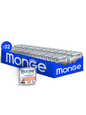 Повседневные корма Monge Влажный корм Monge Dog Fresh для собак, с лососем, консервы 100 г (вид 6) Повседневные корма Monge Влажный корм Monge Dog Fresh для собак, с лососем, консервы 100 г (фото, вид 6)