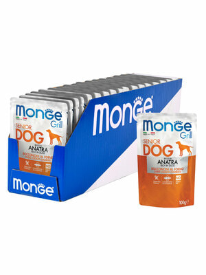   Monge   Monge Dog Grill Senior   ,  ,  100  (,  1)
