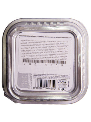   Monge   Monge Dog Natural Monoprotein Fruits  ,     ,  150  (,  1)