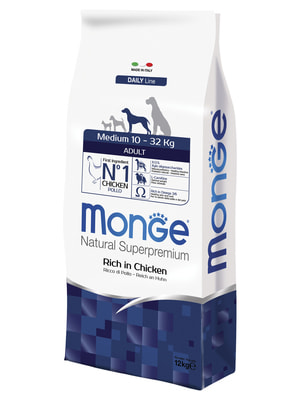   Monge   Monge Dog Daily Line Medium     ,   12  (,  9)