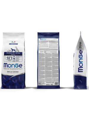   Monge   Monge Dog Daily Line Medium     ,   12  (,  12)