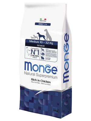   Monge   Monge Dog Daily Line Medium     ,   12  (,  9)