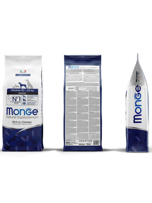   Monge   Monge Dog Daily Line Medium     ,   12  (,  12)