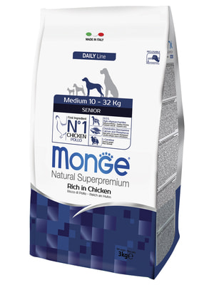   Monge   Monge Dog Daily Line Medium     ,   3  (,  10)