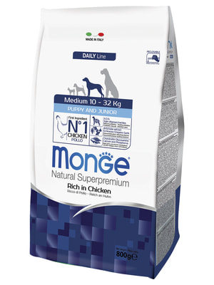   Monge   Monge Dog Daily Line Medium    ,   800  (,  10)