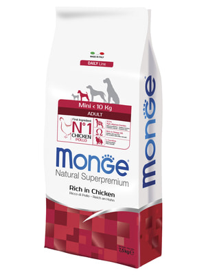   Monge   Monge Dog Daily Line Mini     ,   7,5  (,  10)