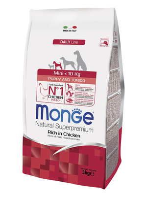   Monge   Monge Dog Daily Line Mini    ,   3  (,  10)