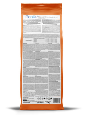 Повседневные корма Monge Сухой корм Monge Dog Speciality Line Monoprotein для взрослых собак всех пород, из утки с рисом и картофелем 12 кг (вид 11) Повседневные корма Monge Сухой корм Monge Dog Speciality Line Monoprotein для взрослых собак всех пород, из утки с рисом и картофелем 12 кг (фото, вид 11)