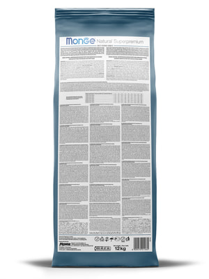 Повседневные корма Monge Сухой корм Monge Dog Speciality Line Monoprotein для взрослых собак всех пород, из форели с рисом и картофелем 12 кг (вид 3) Повседневные корма Monge Сухой корм Monge Dog Speciality Line Monoprotein для взрослых собак всех пород, из форели с рисом и картофелем 12 кг (фото, вид 3)