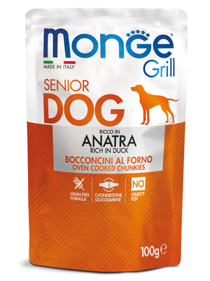   Monge   Monge Dog Grill Senior   ,  ,  100  ()
