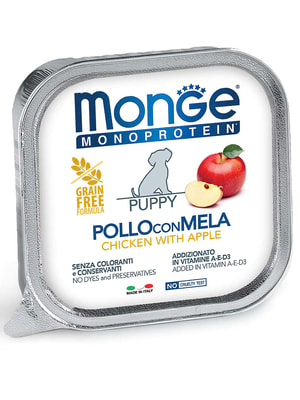   Monge   Monge Dog Monoprotein Fruits      ,     ,  150  ()