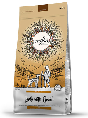 Повседневные корма Craftia Сухой корм CRAFTIA NATURA для взрослых собак средних и крупных пород из ягненка с перепелкой 2 кг Повседневные корма Craftia Сухой корм CRAFTIA NATURA для взрослых собак средних и крупных пород из ягненка с перепелкой 2 кг (фото)