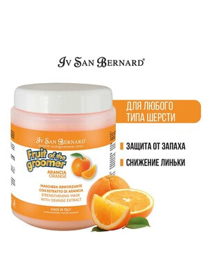 Косметика и средства по уходу Iv San Bernard ISB Fruit of the Groomer Orange Восстанавливающая маска для слабой выпадающей шерсти 1 л Косметика и средства по уходу Iv San Bernard ISB Fruit of the Groomer Orange Восстанавливающая маска для слабой выпадающей шерсти 1 л (фото)