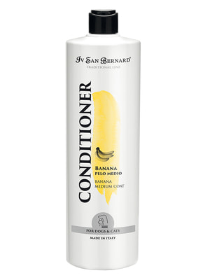 Косметика и средства по уходу Iv San Bernard ISB Traditional Line Banana Кондиционер для средней шерсти 1 л Косметика и средства по уходу Iv San Bernard ISB Traditional Line Banana Кондиционер для средней шерсти 1 л