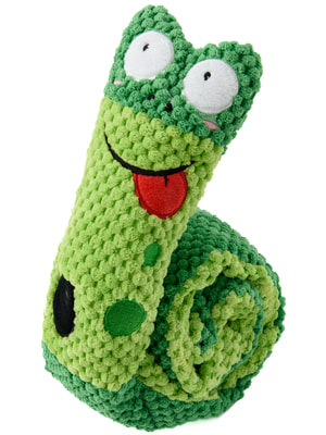 Для совместной игры Mr.Kranch Игрушка Mr.Kranch для собак "Червячок" с карманами под лакомство 70 см зеленая Для совместной игры Mr.Kranch Игрушка Mr.Kranch для собак "Червячок" с карманами под лакомство 70 см зеленая (фото)