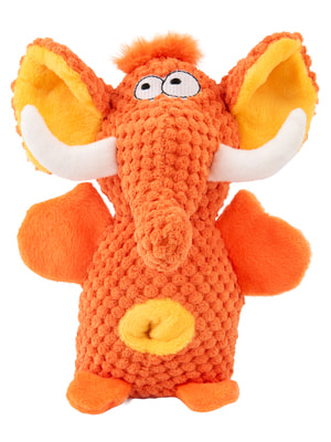 Mr.Kranch Игрушка Mr.Kranch для собак Слон 21*15 см оранжевая Mr.Kranch Игрушка Mr.Kranch для собак Слон 21*15 см оранжевая (фото)