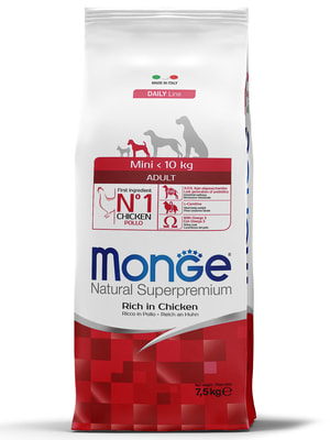   Monge   Monge Dog Daily Line Mini     ,   7,5  ()