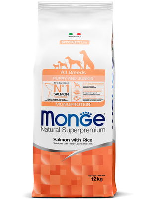   Monge   Monge Dog Speciality Line Monoprotein Puppy&Junior     ,     12  ()