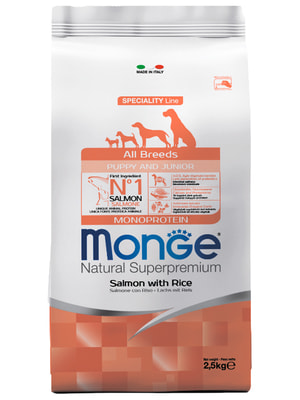   Monge   Monge Dog Speciality Line Monoprotein Puppy&Junior     ,     2,5  ()