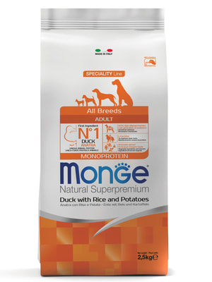   Monge   Monge Dog Speciality Line Monoprotein     ,       2,5  ()