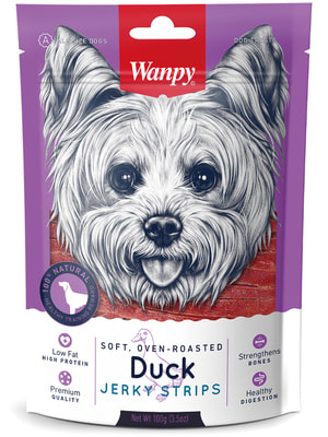 Повседневные Wanpy Wanpy Dog утиная соломка 100 г Повседневные Wanpy Wanpy Dog утиная соломка 100 г (фото)