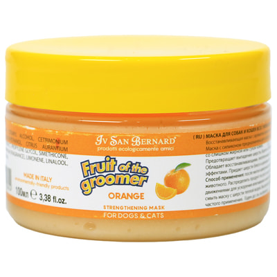 Косметика и средства по уходу Iv San Bernard ISB Fruit of the Groomer Orange Восстанавливающая маска для слабой выпадающей шерсти 100 мл Косметика и средства по уходу Iv San Bernard ISB Fruit of the Groomer Orange Восстанавливающая маска для слабой выпадающей шерсти 100 мл (фото)