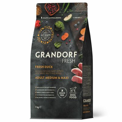      GRANDORF Fresh Adult MEDIUM &amp; MAXI       ,    1  ()