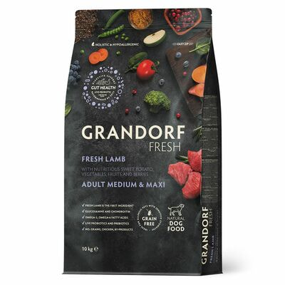      GRANDORF Fresh Adult MEDIUM &amp; MAXI      ,    10  ()