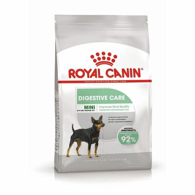 Сухие корма Royal Canin Корм для взрослых собак мелких размеров с чувствительным пищеварением Royal Canin Mini Digestive Care, сухой, 1 кг Сухие корма Royal Canin Корм для взрослых собак мелких размеров с чувствительным пищеварением Royal Canin Mini Digestive Care, сухой, 1 кг (фото)