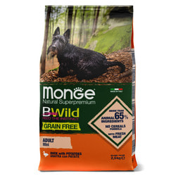   Monge   Monge Dog BWild GRAIN FREE Mini      , ,     2,5 