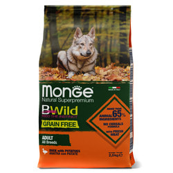   Monge   Monge Dog BWild GRAIN FREE   , ,    2,5 