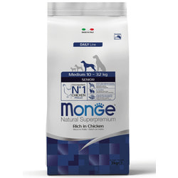   Monge   Monge Dog Daily Line Medium     ,   3 