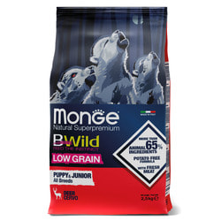   Monge   Monge Dog BWild LOW GRAIN Puppy & junior  , ,    2,5 