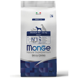   Monge   Monge Dog Daily Line Medium     ,   3 